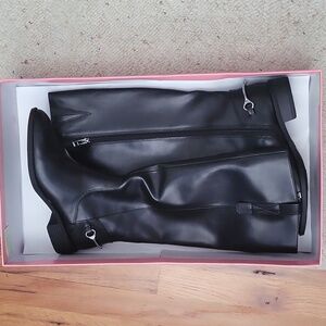 Sam & Libby Black Riding Style Boots